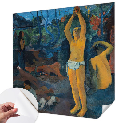 Selbstklebende Fototapete fürs Wohnzimmer Tropische Harmonie