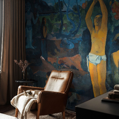 Selbstklebende Fototapete fürs Wohnzimmer Tropische Harmonie