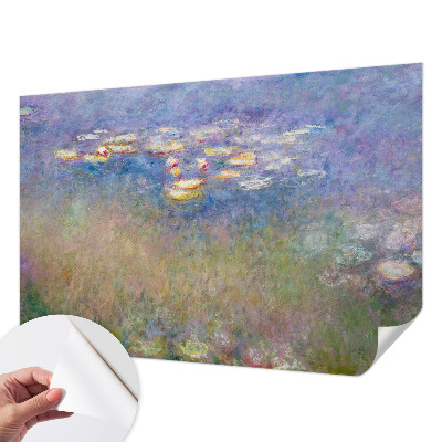 Selbstklebende Fototapete fürs Schlafzimmer Seerosen