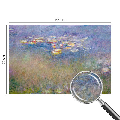 Selbstklebende Fototapete fürs Schlafzimmer Seerosen