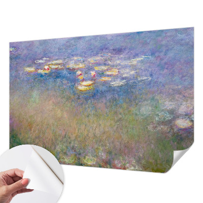 Selbstklebende Fototapete fürs Schlafzimmer Seerosen