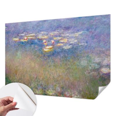 Selbstklebende Fototapete fürs Schlafzimmer Seerosen