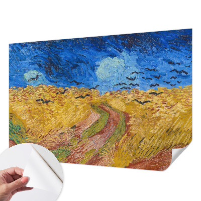 Selbstklebende Fototapete fürs Kinderzimmer Feldlandschaft