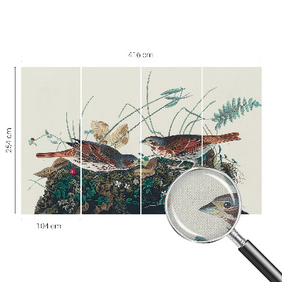 Fototapete in 3D-Optik Der Zauber der Natur