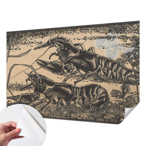 Moderne Fototapete nach Maß Wasserkrebs