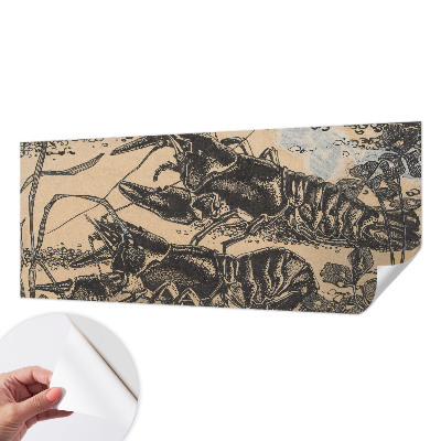 Moderne Fototapete nach Maß Wasserkrebs