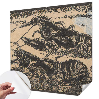 Moderne Fototapete nach Maß Wasserkrebs