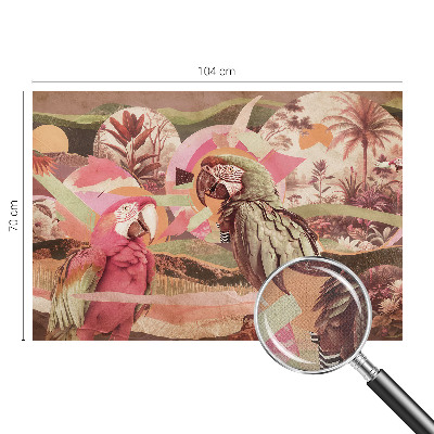 Selbstklebende Fototapete Tropische Vögel