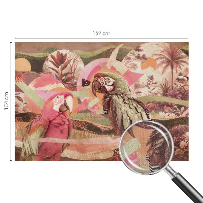 Selbstklebende Fototapete Tropische Vögel