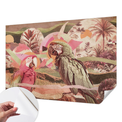 Selbstklebende Fototapete Tropische Vögel