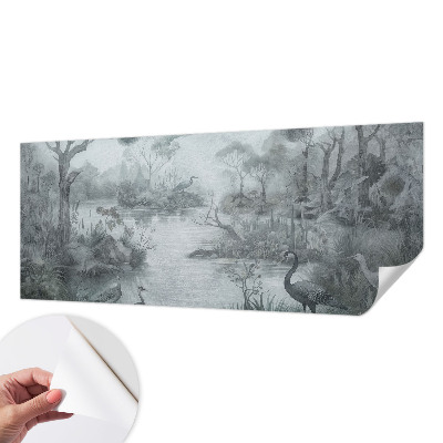 Selbstklebende Fototapete für die Wand Naturlandschaft