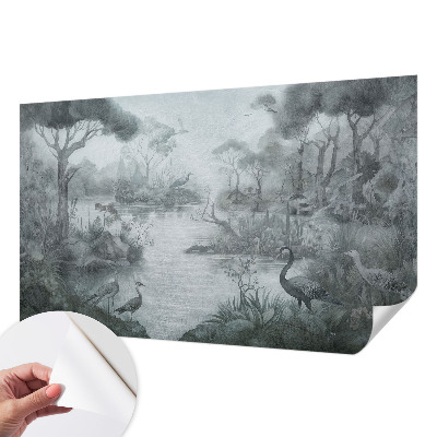 Selbstklebende Fototapete für die Wand Naturlandschaft