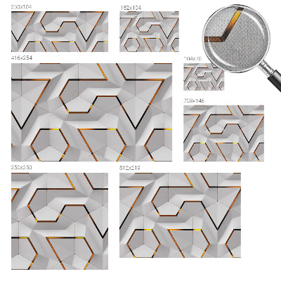 Vintage tapete Moderne Geometrie