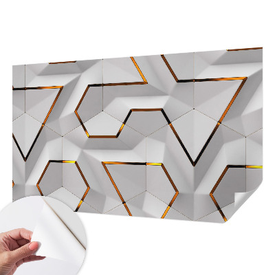 Vintage tapete Moderne Geometrie