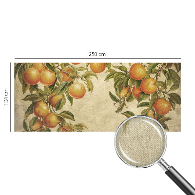 Selbstklebende Fototapete fürs Kinderzimmer Fruchtzweige