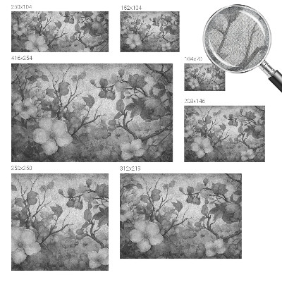 3D-Fototapete Blütenzweig