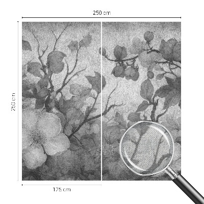 3D-Fototapete Blütenzweig