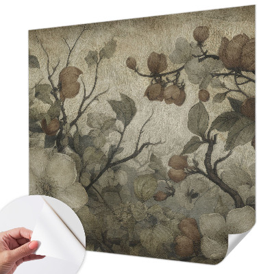 3D-Fototapete fürs Wohnzimmer Blumenschönheit