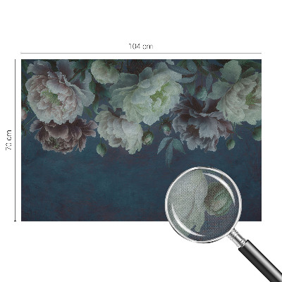 3D-Fototapete fürs Schlafzimmer Florale Eleganz