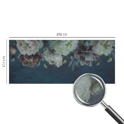 3D-Fototapete fürs Schlafzimmer Florale Eleganz