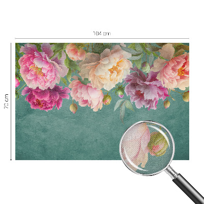 Hochwertige Bildtapete Florale Eleganz