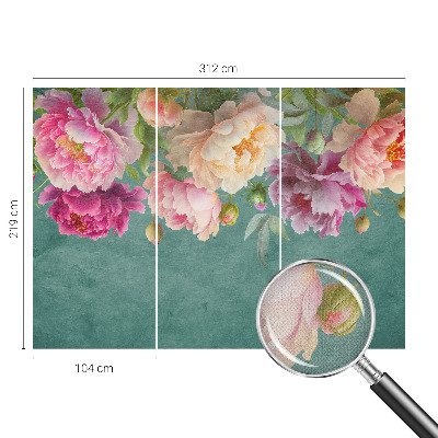 Hochwertige Bildtapete Florale Eleganz