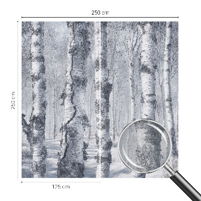 Motivtapete nach Maß Frostige Natur