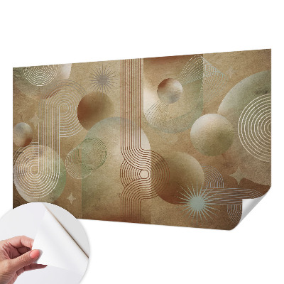 Vintage tapete Geometrisches Muster