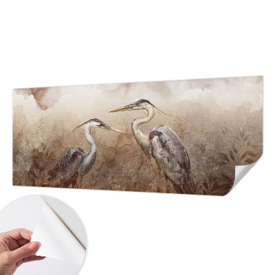 Selbstklebende Fototapete Elegante Vögel