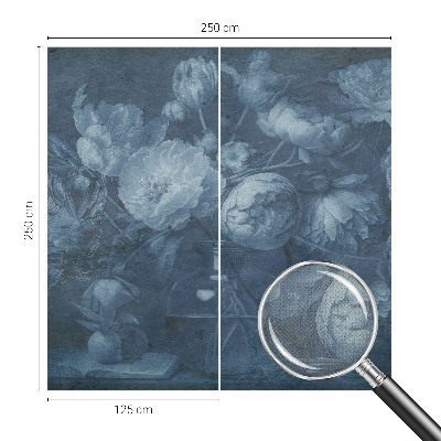 Moderne Fototapete nach Maß Blumenarrangement