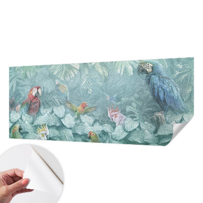 Motivtapete fürs Wohnzimmer Exotische Vögel