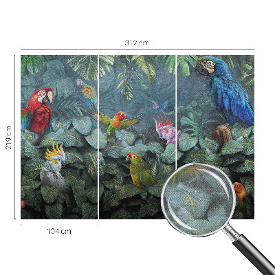 Hochwertige Bildtapete Exotischer Dschungel