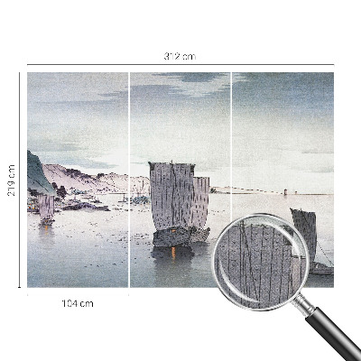 Selbstklebende Fototapete für die Wand Nautische Szenerie