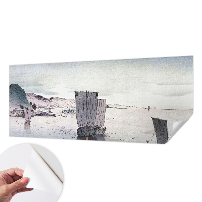 Selbstklebende Fototapete für die Wand Nautische Szenerie