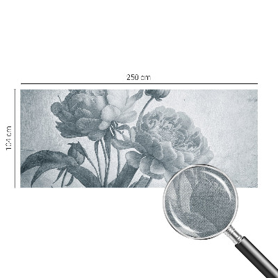 3D-Fototapete Floraler Chic