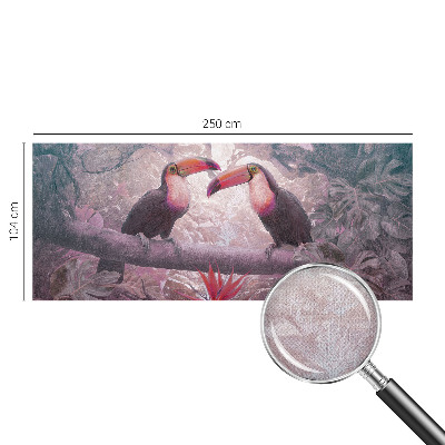 Fototapete in 3D-Optik Exotisches Paar