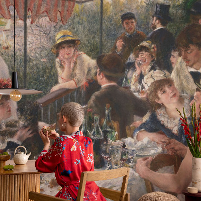 3D-Fototapete fürs Schlafzimmer Sommerfest