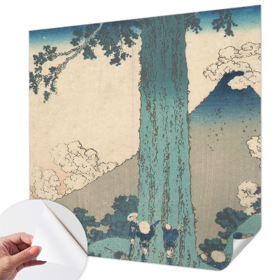 Selbstklebende Fototapete für die Wand Bergpanorama