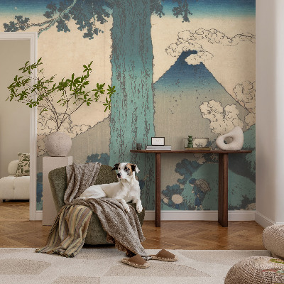 Selbstklebende Fototapete für die Wand Bergpanorama