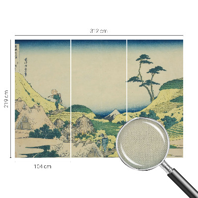 Fototapete in 3D-Optik Ländliche Landschaft
