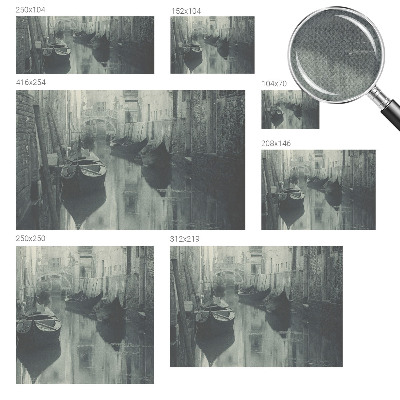 3D-Fototapete fürs Schlafzimmer Alter Kanal