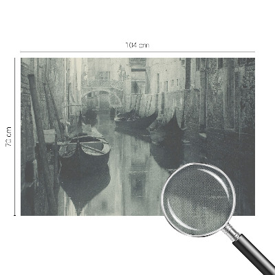 3D-Fototapete fürs Schlafzimmer Alter Kanal