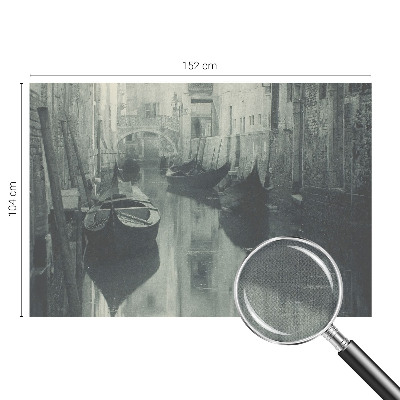 3D-Fototapete fürs Schlafzimmer Alter Kanal