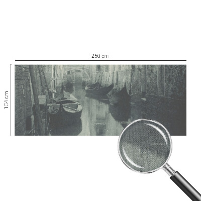 3D-Fototapete fürs Schlafzimmer Alter Kanal