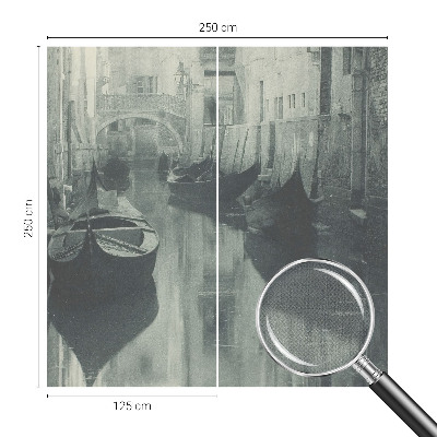 3D-Fototapete fürs Schlafzimmer Alter Kanal