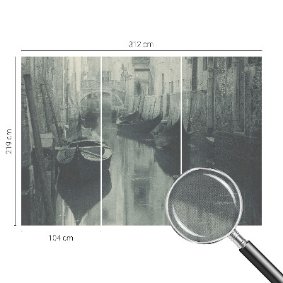 3D-Fototapete fürs Schlafzimmer Alter Kanal