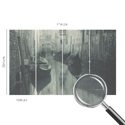 3D-Fototapete fürs Schlafzimmer Alter Kanal