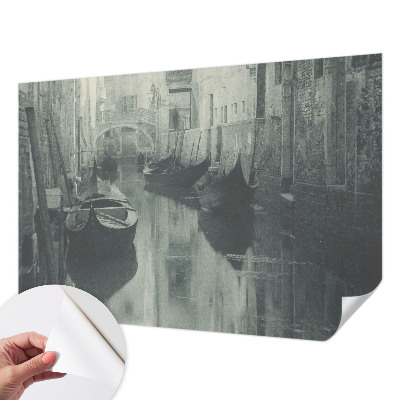 3D-Fototapete fürs Schlafzimmer Alter Kanal