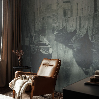 3D-Fototapete fürs Schlafzimmer Alter Kanal