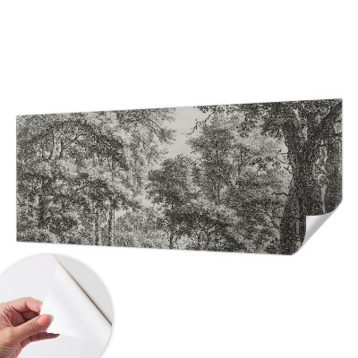 3D-Fototapete Waldlandschaft